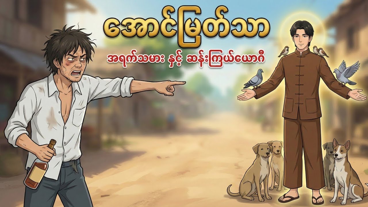 အောင်မြတ်သာ အရက်သမား နှင့် ဆန်းကြယ်ယောဂီ