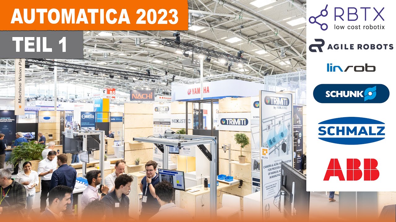 Automatica 2023 Messehighlights Teil 1 | Werner Hampel - Der Roboterkanal