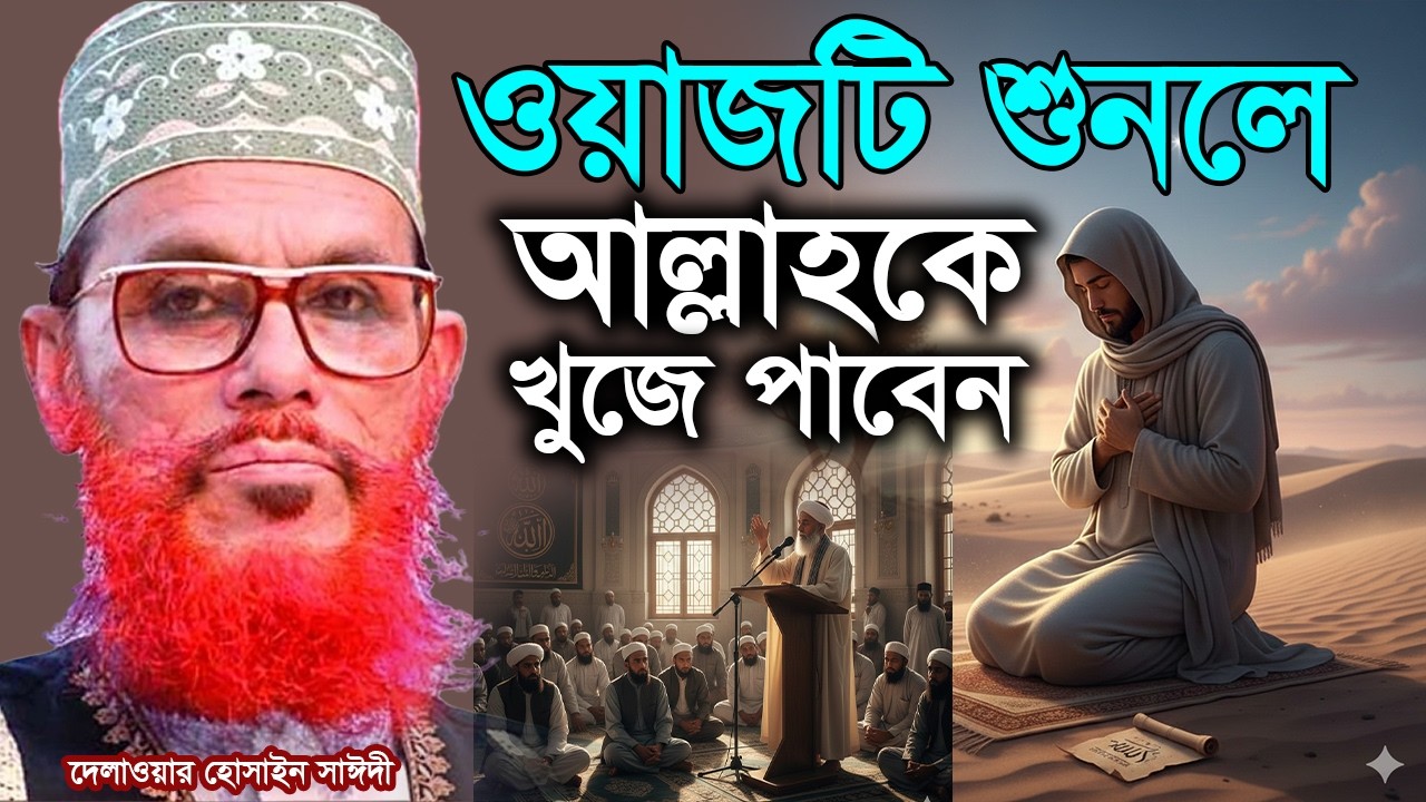 কলিজায় আঘাত লাগে প্রতিটা কথা💓Allama Delwar Hossain Saeedi #saidiwaz