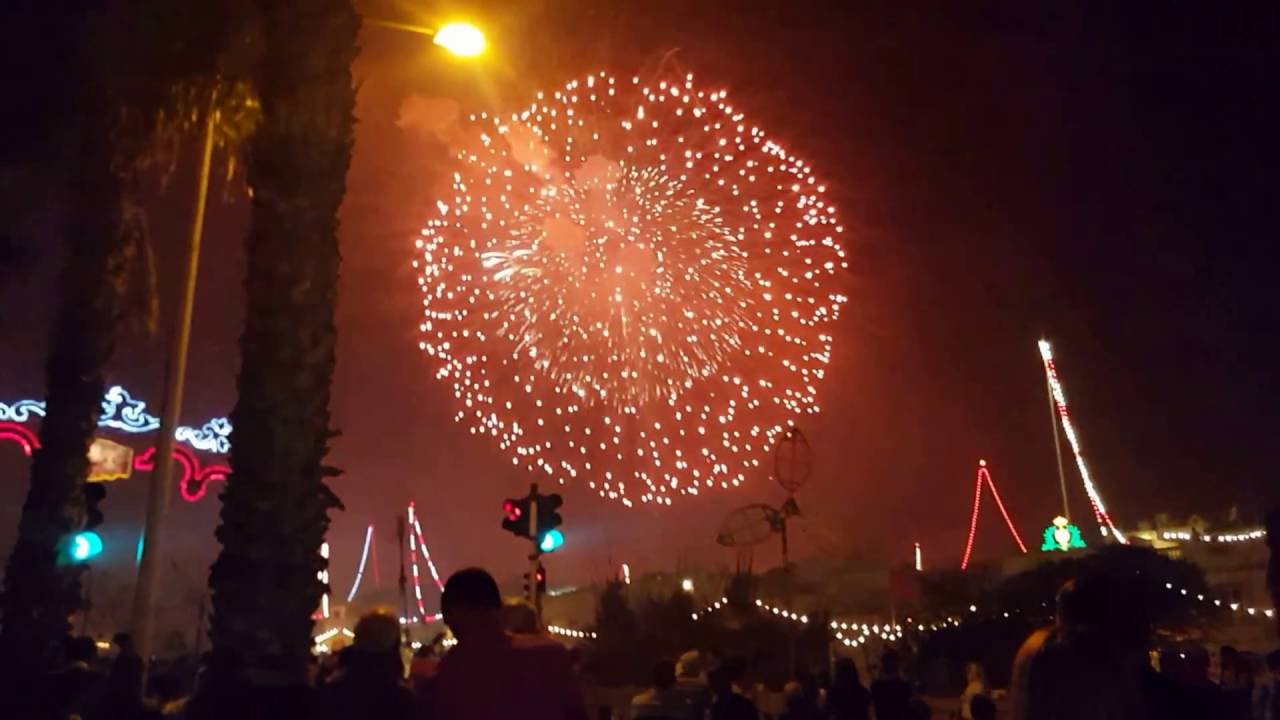 Malta festival - single biggest firework ever !! World Record .... Sept 2016