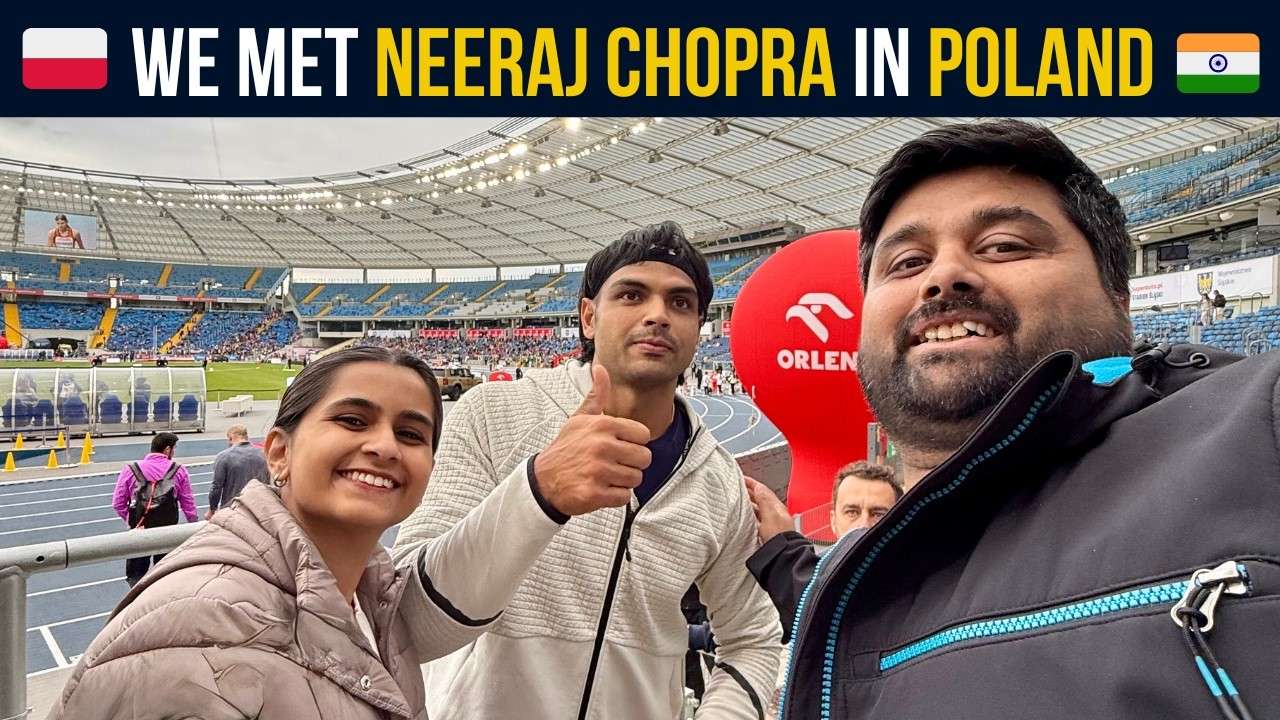 Watching Neeraj Chopra LIVE in Poland for the First Time | Poland Vlog in Hindi