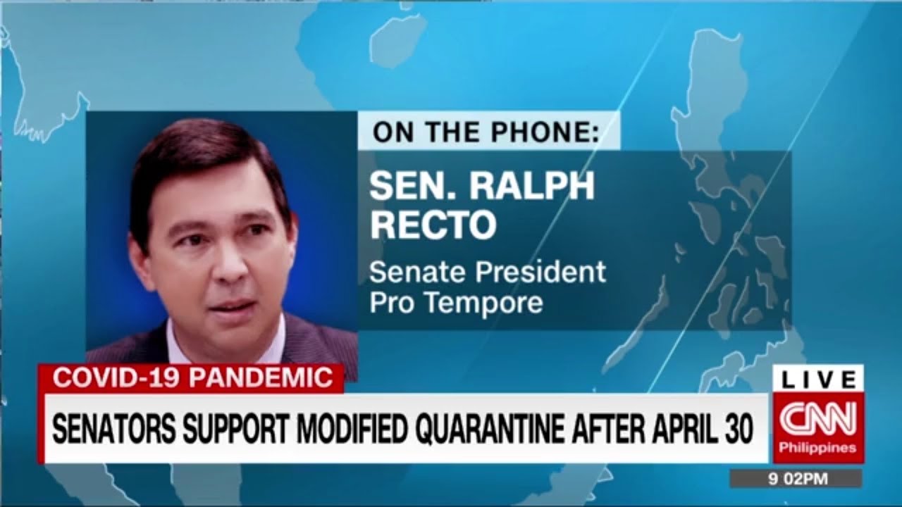 Senators support modified quarantine after April 30