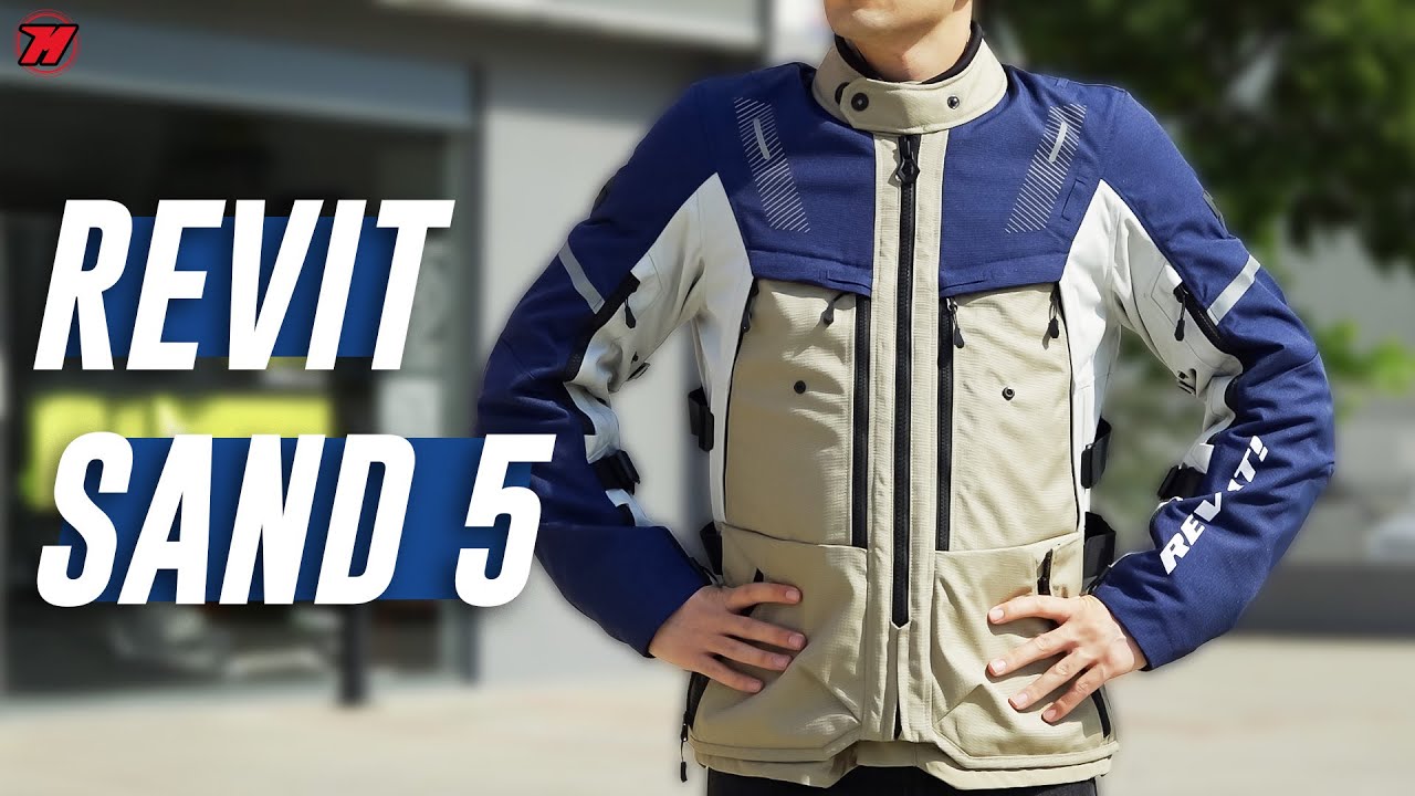 Review CHAQUETA de moto REVIT SAND 5 H2O &iquest;La mejor 4 estaciones?
