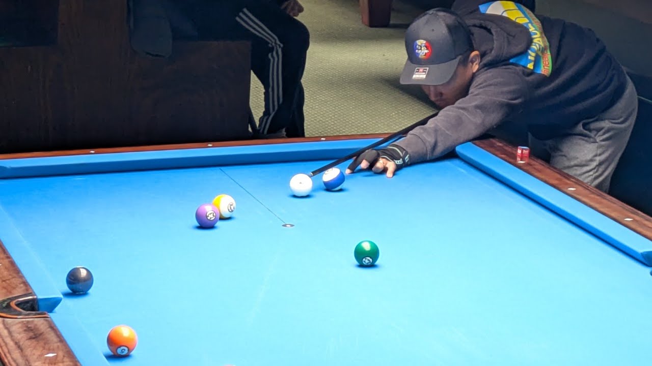 10 BALL ACTION CHALLENGE! $$$ #pool #viral  #billiards #10ball 
