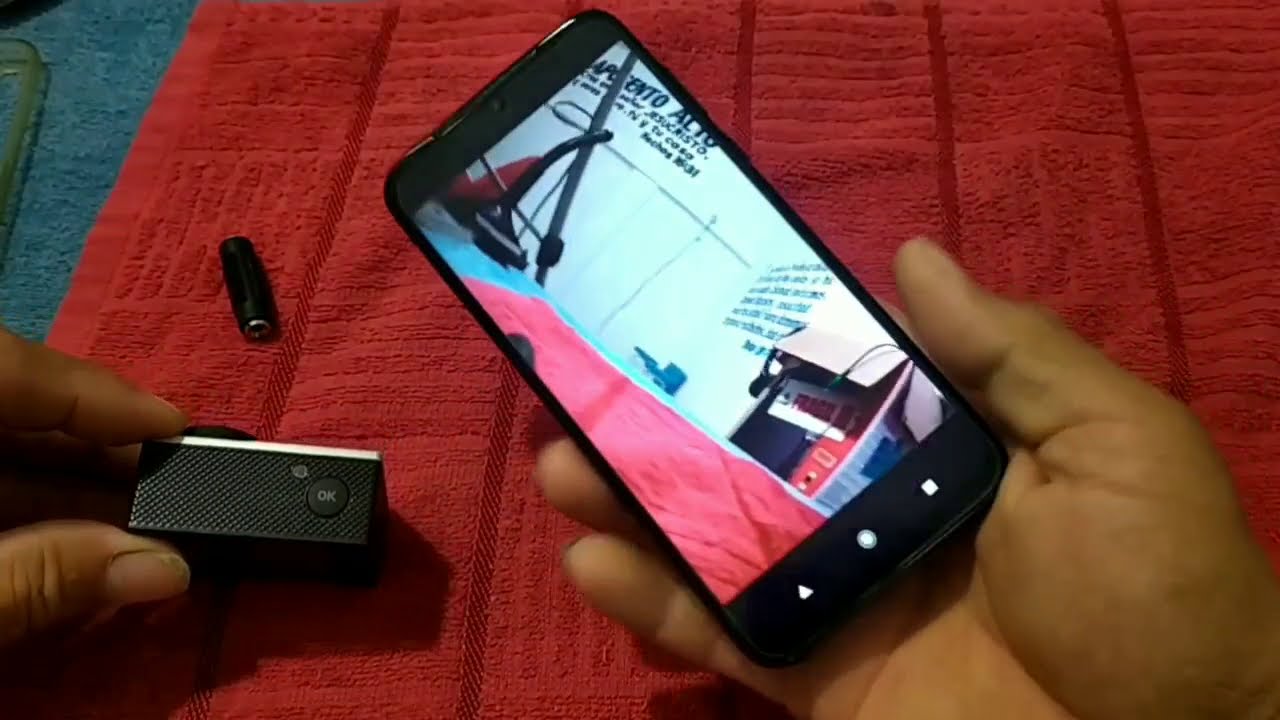 Como  sincronizar cámara deportiva a un telefono movil  mediante wifi