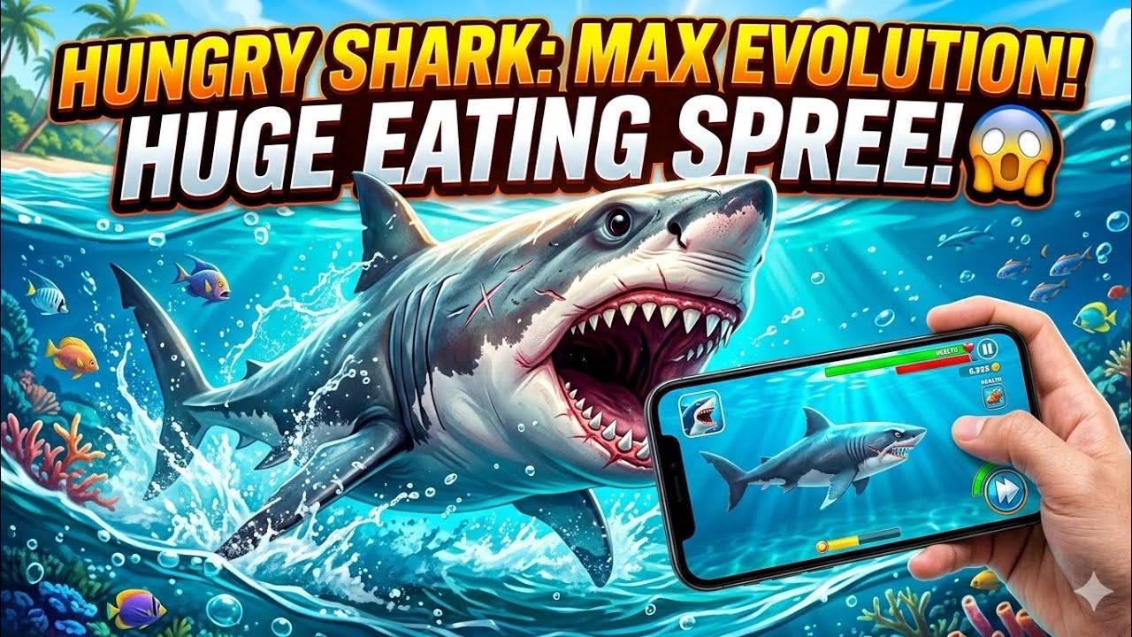 HUNGRY SHARK.MAX GAMEPLAY [NO COMMENTARY]