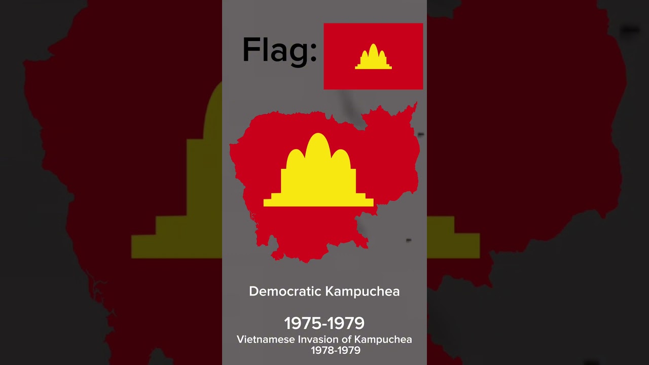 Evolution of the 4 Kampuchea&rsquo;s/Evolution of Cambodia #cambodia #angkorwat #khmer