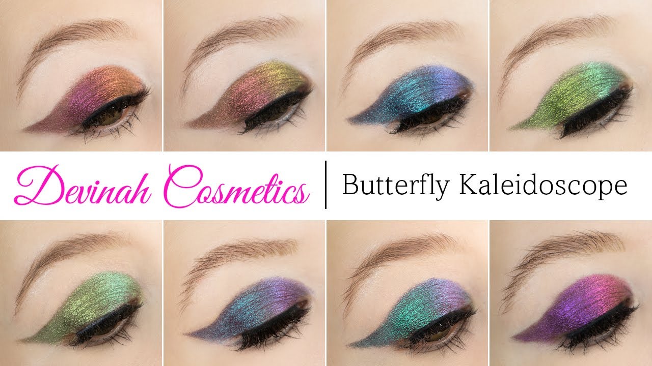 Multichrome Monday｜Devinah Butterfly Kaleidoscope Eye Swatches & Thoughts