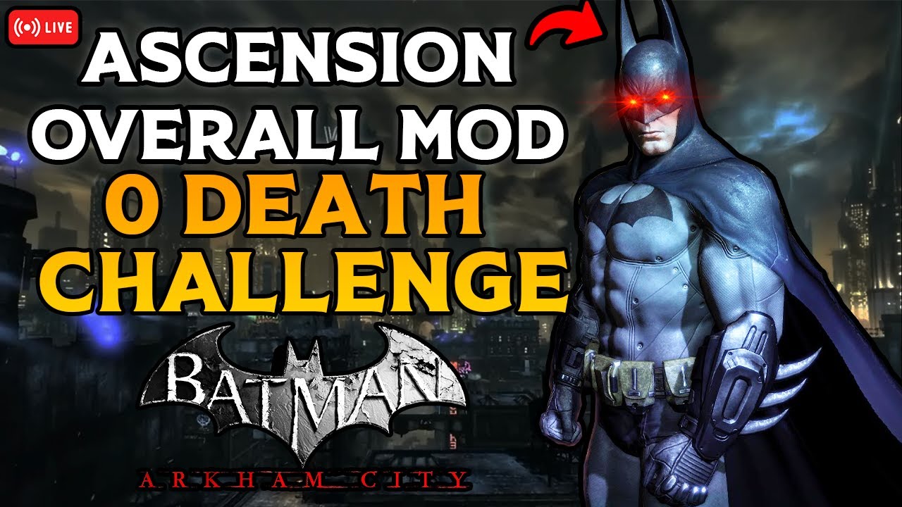 Batman: Arkham City INSANE DIFFICULTY MOD DEATHLESS CHALLENGE
