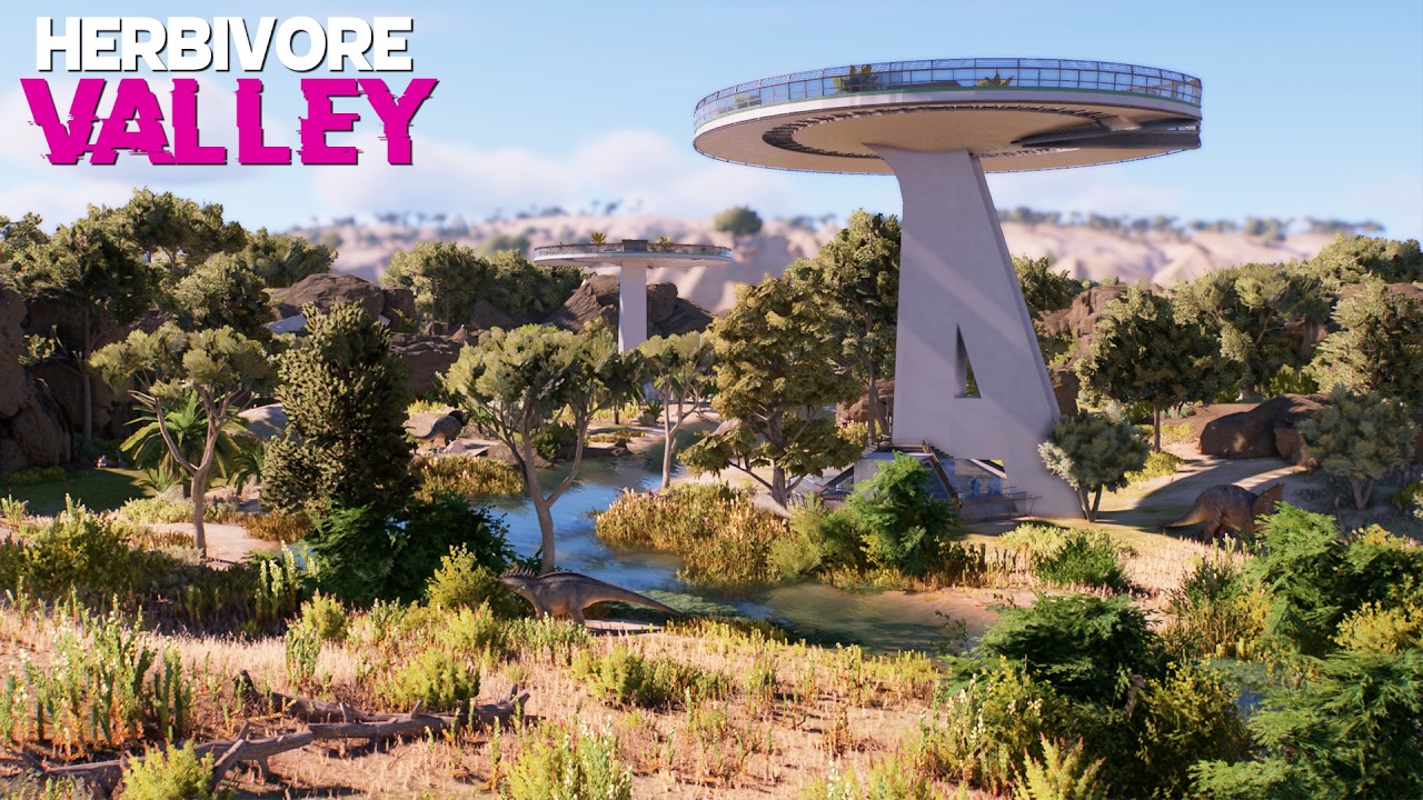 Creating an ECO Herbivore Habitat for my 90ies Jurassic Park! JWE3 Speedbuild