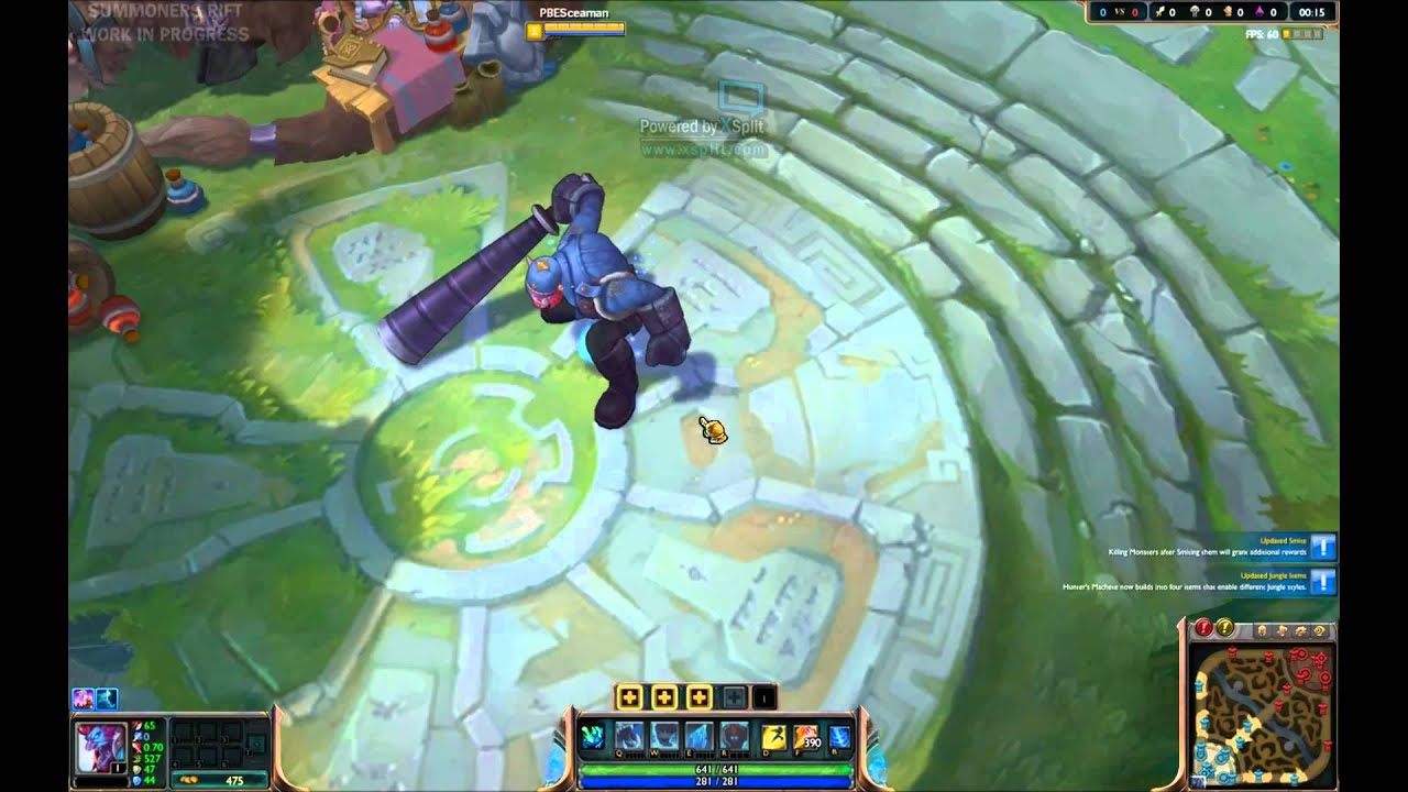 League of Legends PBE: Constable Trundle Skin