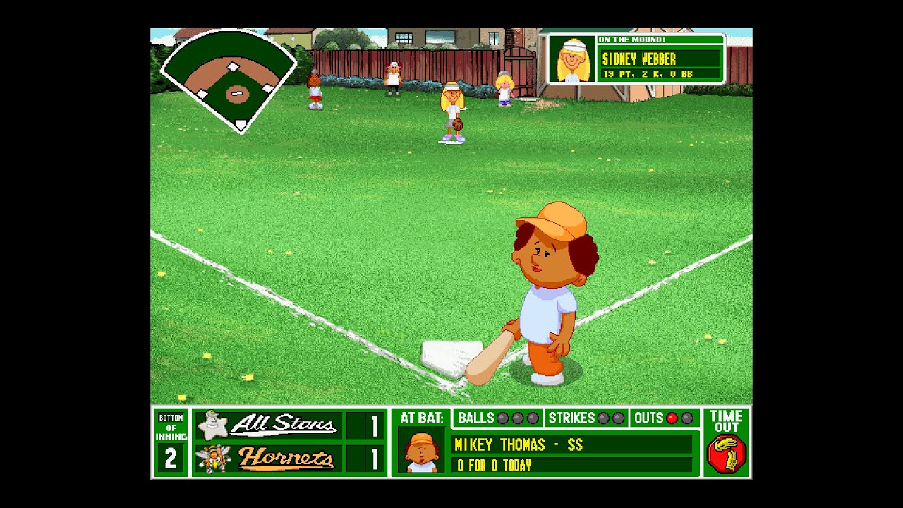 Backyard Baseball'97 Remaster Gameplay 2 (Spectator Game 2)
