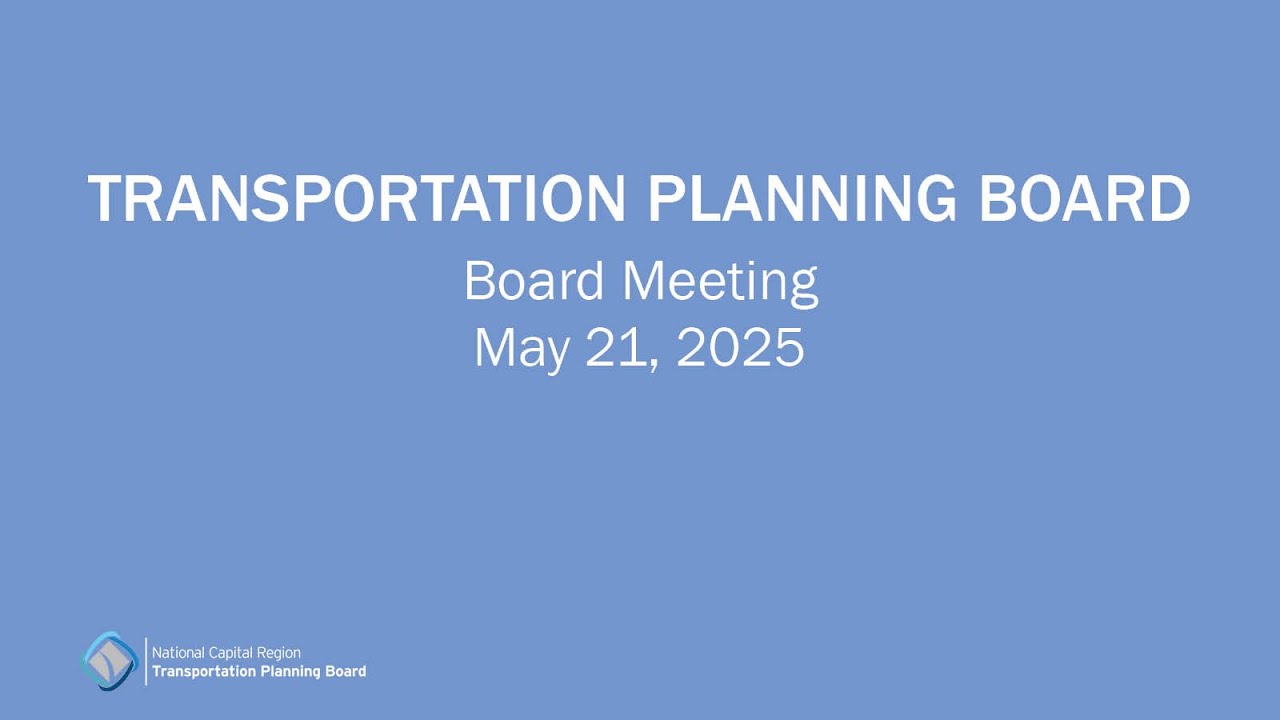TPB Meeting - May 21, 2025