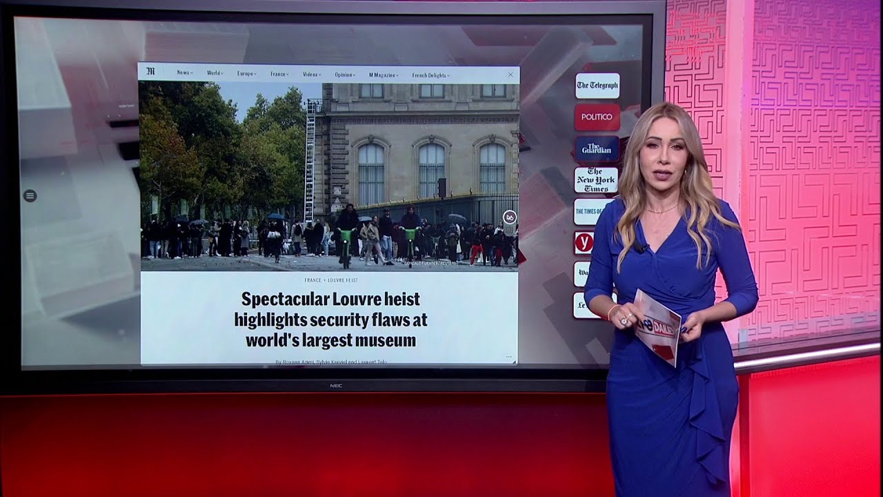 Israeli Strikes in Gaza, Ceasefire Violations & A Bold Heist at the Louvre | The Dailies