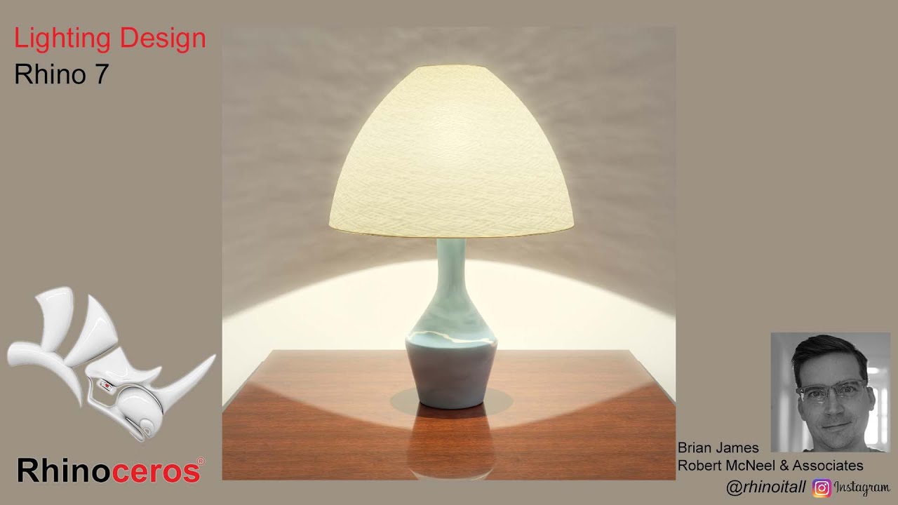 Lighting design in Rhino 7
