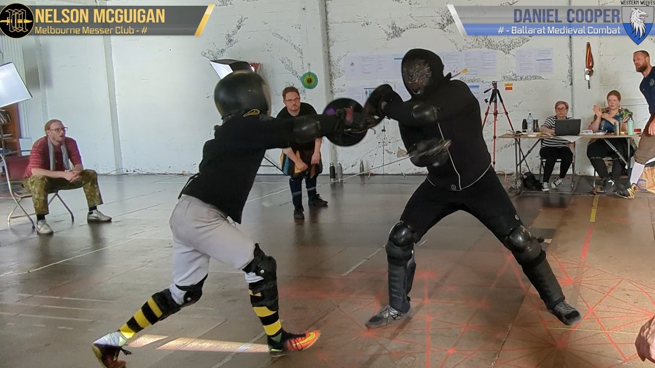 Sword & Buckler HEMA Tournament - CapoFiore Comp - Melbourne, Australia 28/1/2024