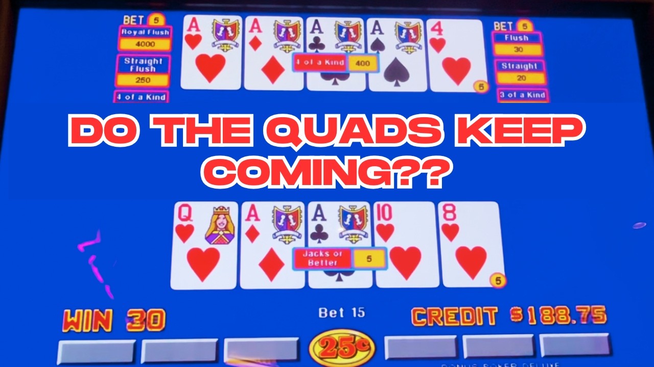 Three Winnahs in a Row!!! The Quads Keep Coming.