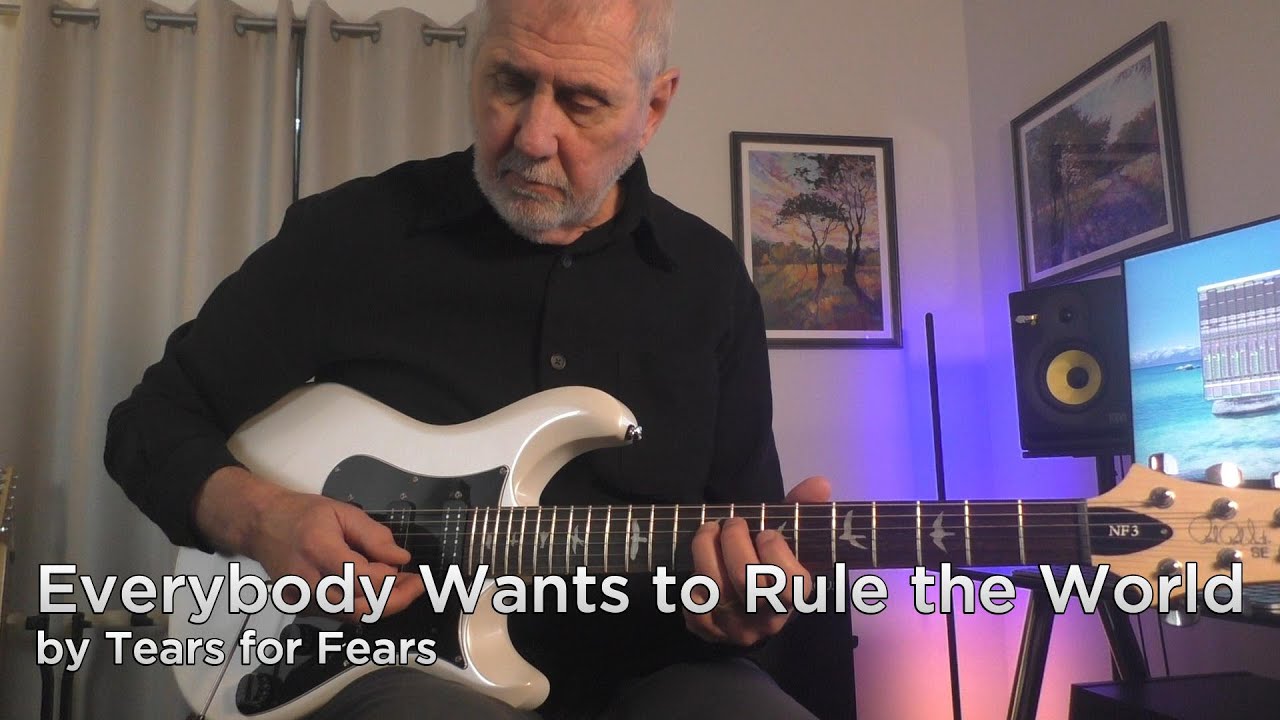 Everybody Wants to Rule the World | Tears for Fears | Guitar Instrumental Cover