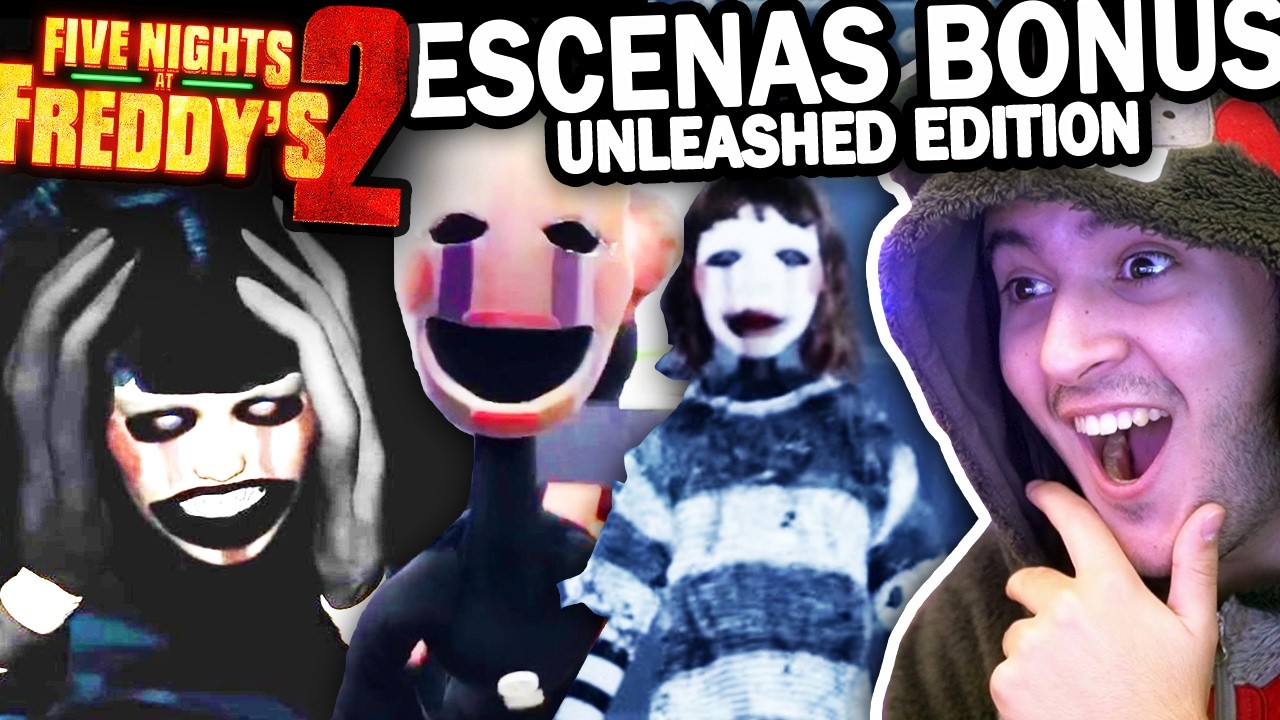 REACCIONO al CONTENIDO BONUS OFICIAL la PELÍCULA de FNAF 2
