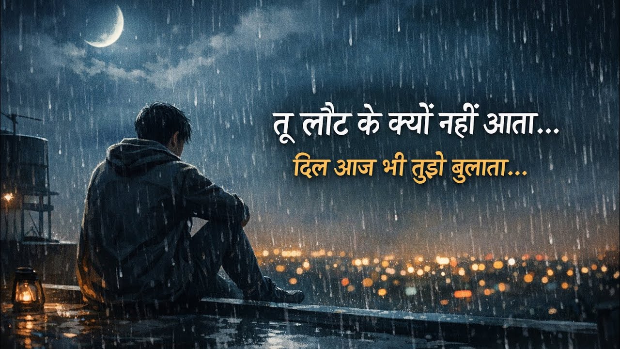Tu Laut Ke Kyun Nahi Aata 💔 | Sad Lofi Song | Broken Heart Hindi Lofi | HinglishDreamBeats 