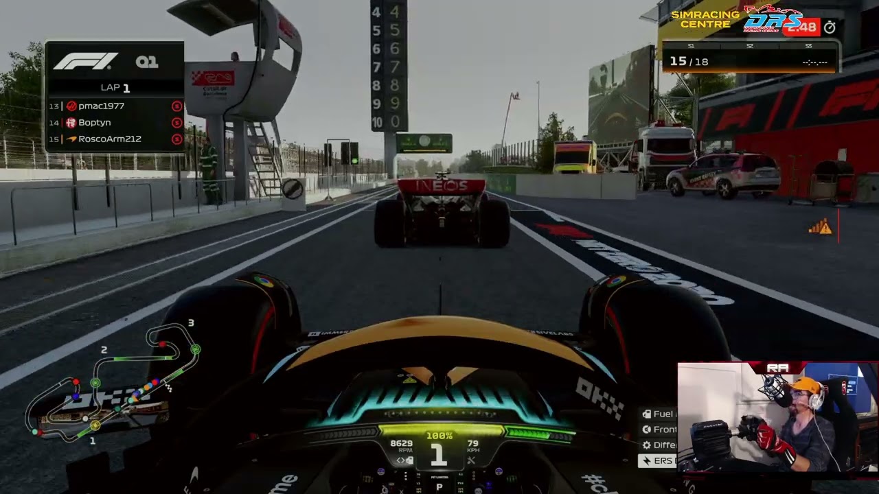 F1 23 Downunder Racing Series PlayStation Social Race #1 Spain