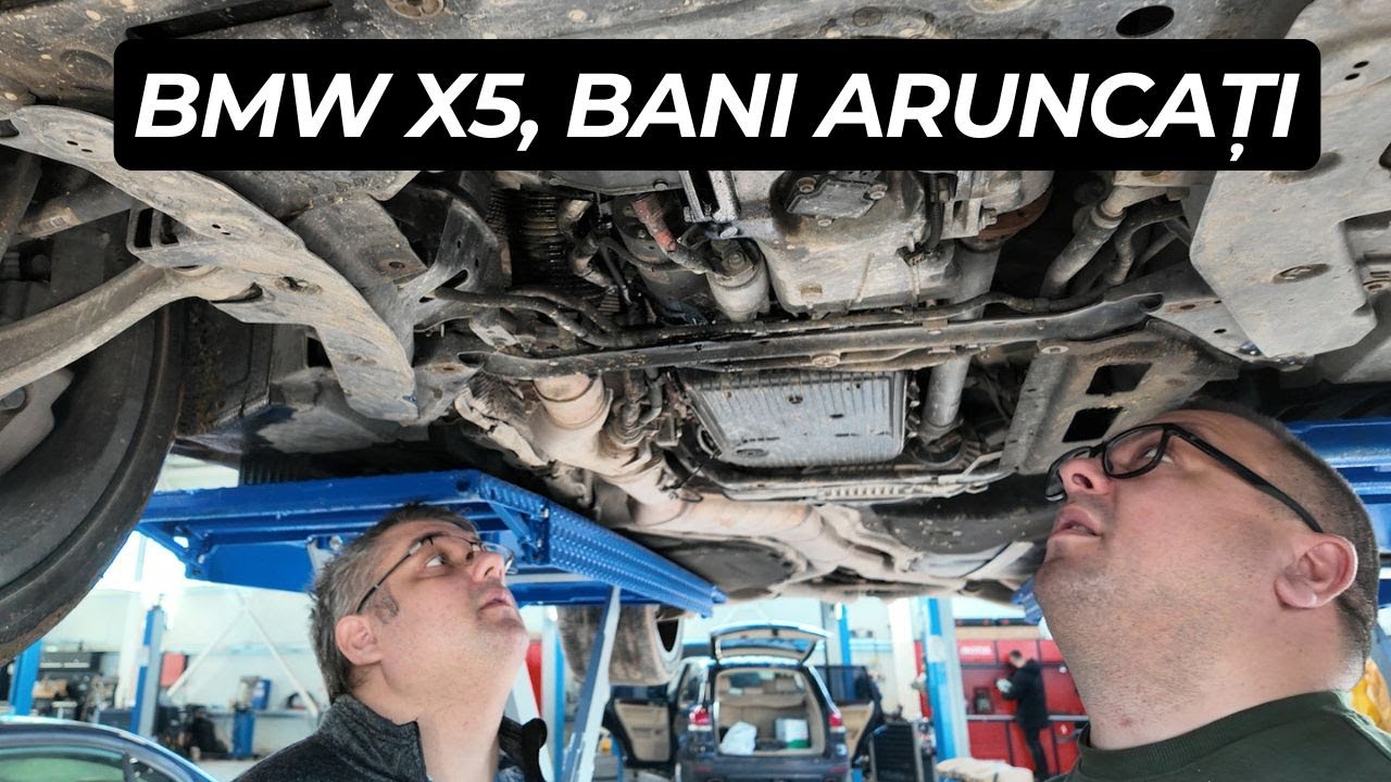 BMW X5 reparat pe hârtie