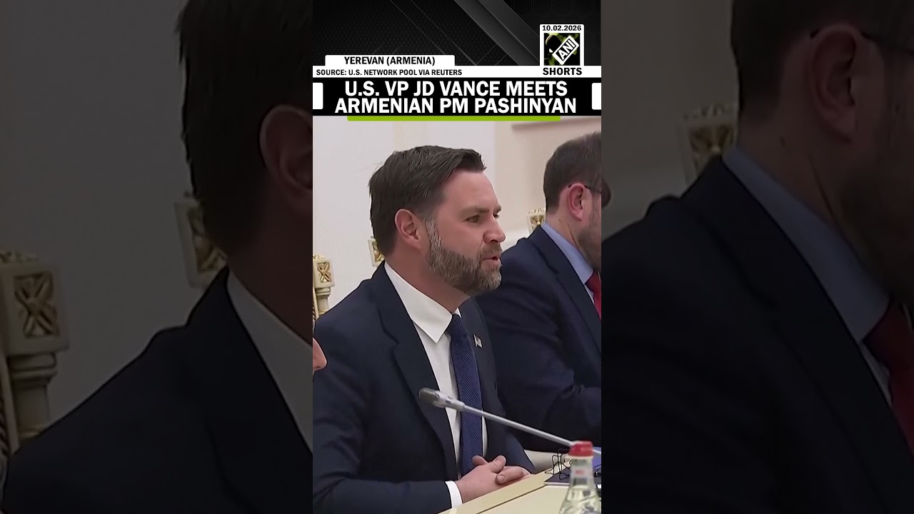 СМОТРИТЕ: Вице-президент США Джей Ди Вэнс встречается с премьер-министром Армении Николом Пашинян...