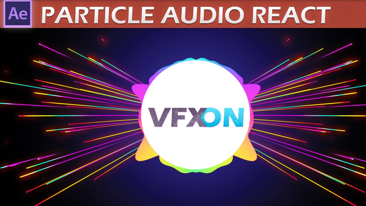 After Effects Particle Audio React / Spectrum Tutorial