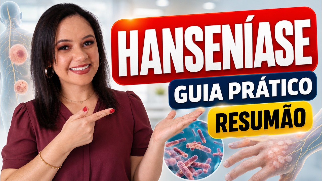 HANSENÍASE: Resumão pra GABARITAR | Profa. Juliana Mello