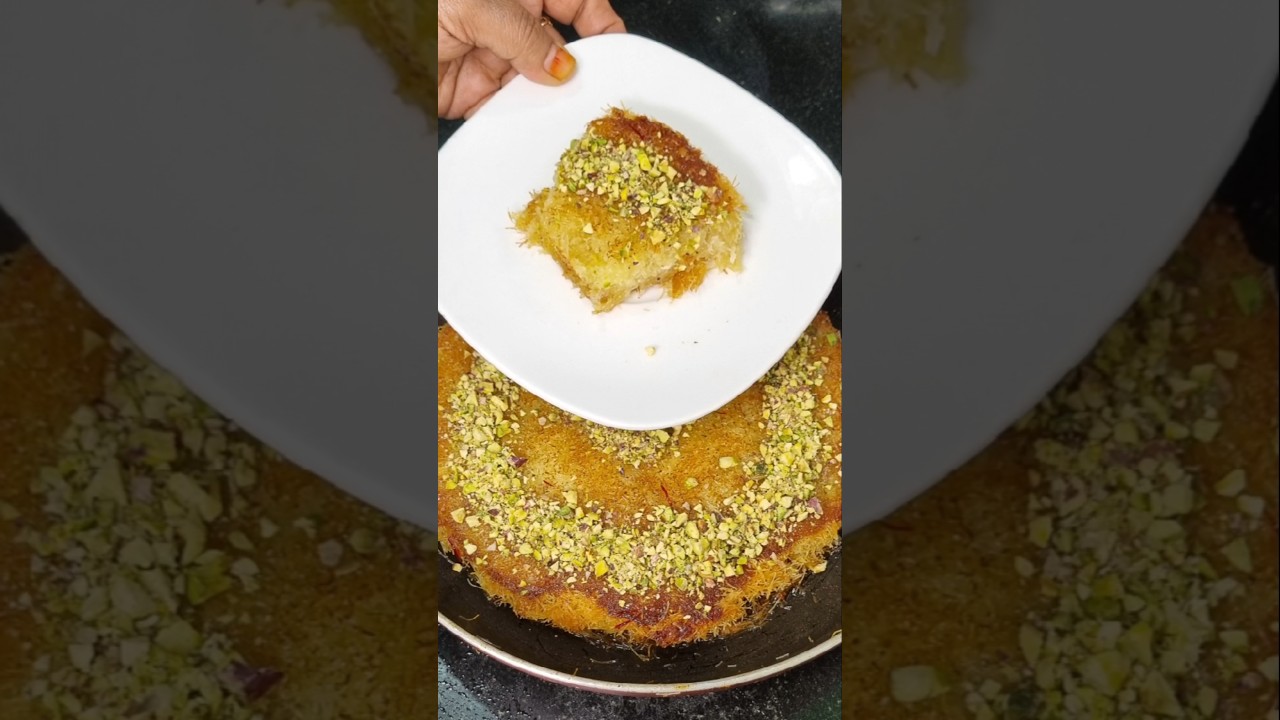 🌙 Eid special Kunafa recipe 🤤 #eid #eidrecipe #eidspecial #eidmubarak #kunafa #familykitchen