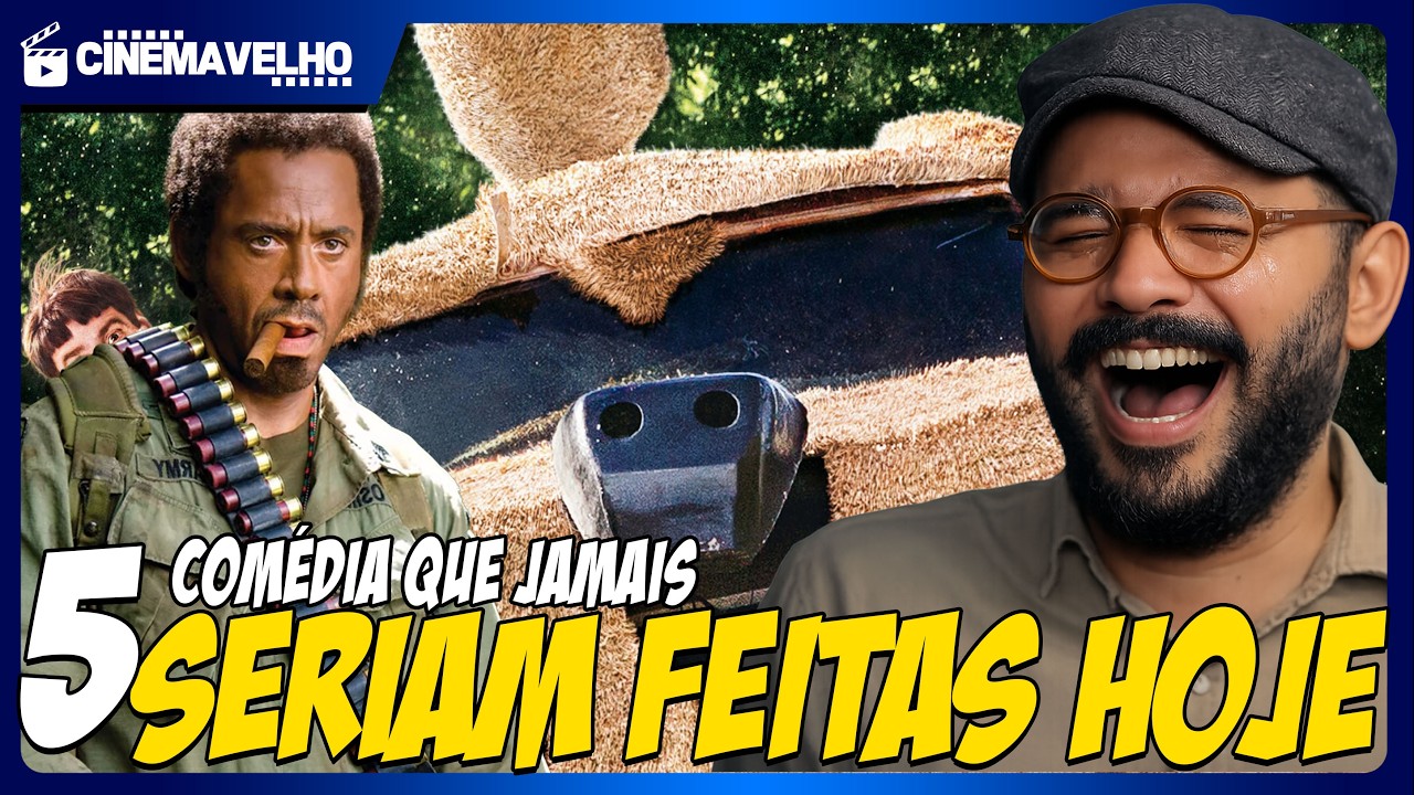 🎬5  Comédia que Jamais Seriam Feitas Hoje
