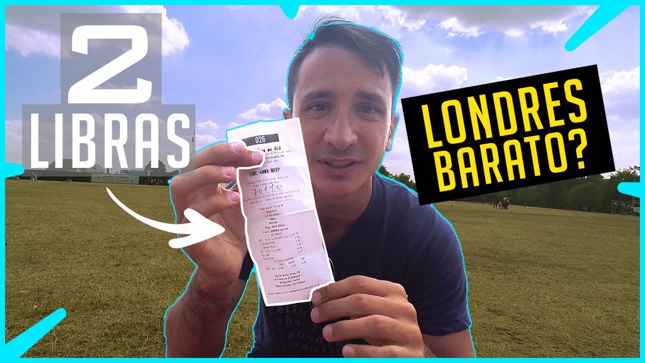 🍔🍕COMER BARATO EN LONDRES por MENOS de 2£ ¿SE PUEDE? 💸💸