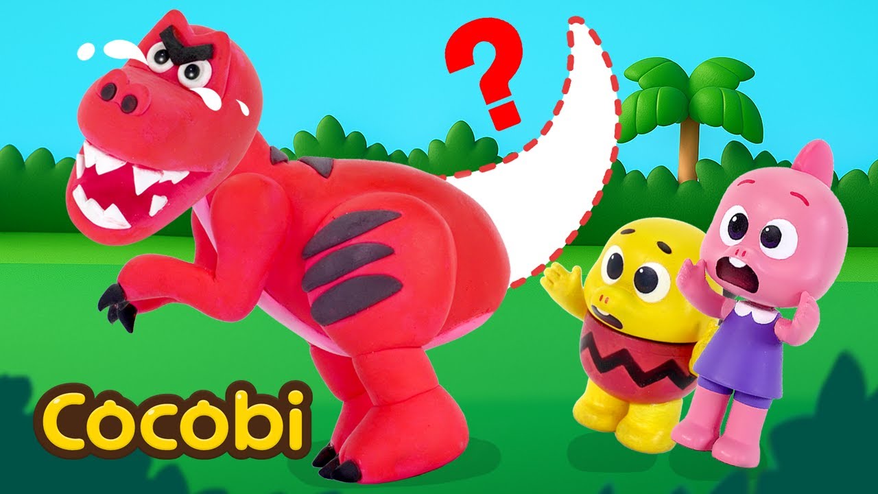 Di Mana Ekor T-Rex?🦖❓ | Lagu Untuk Anak-anak | Kids Songs | Cocobi