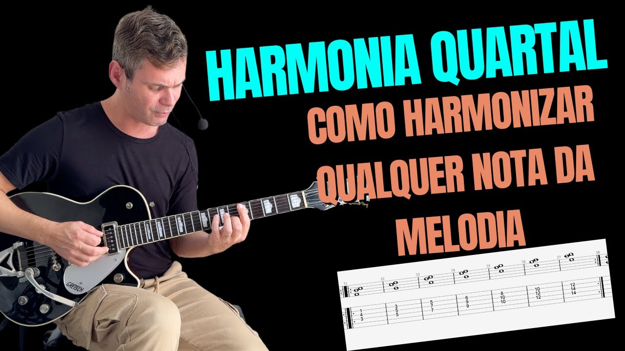 Harmonia Quartal e Suas Inversões.