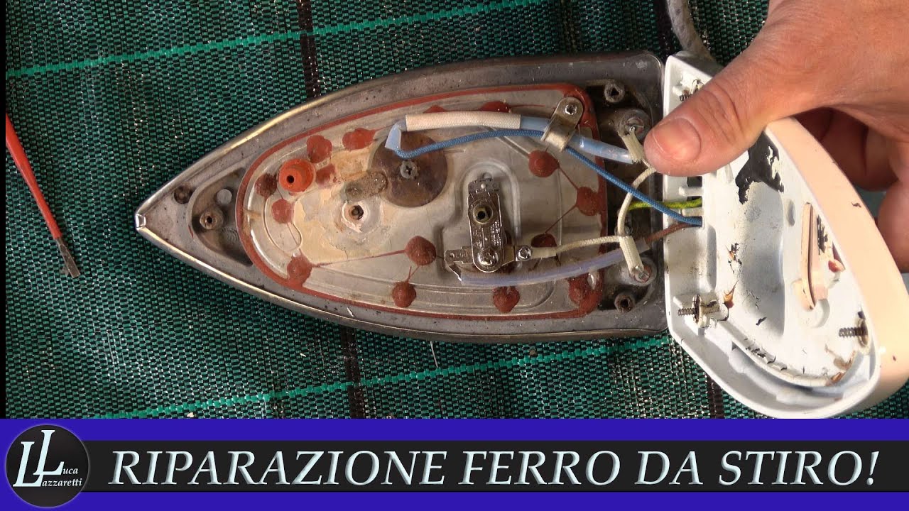 #118 Come Riparare ferro da stiro-repair iron at home
