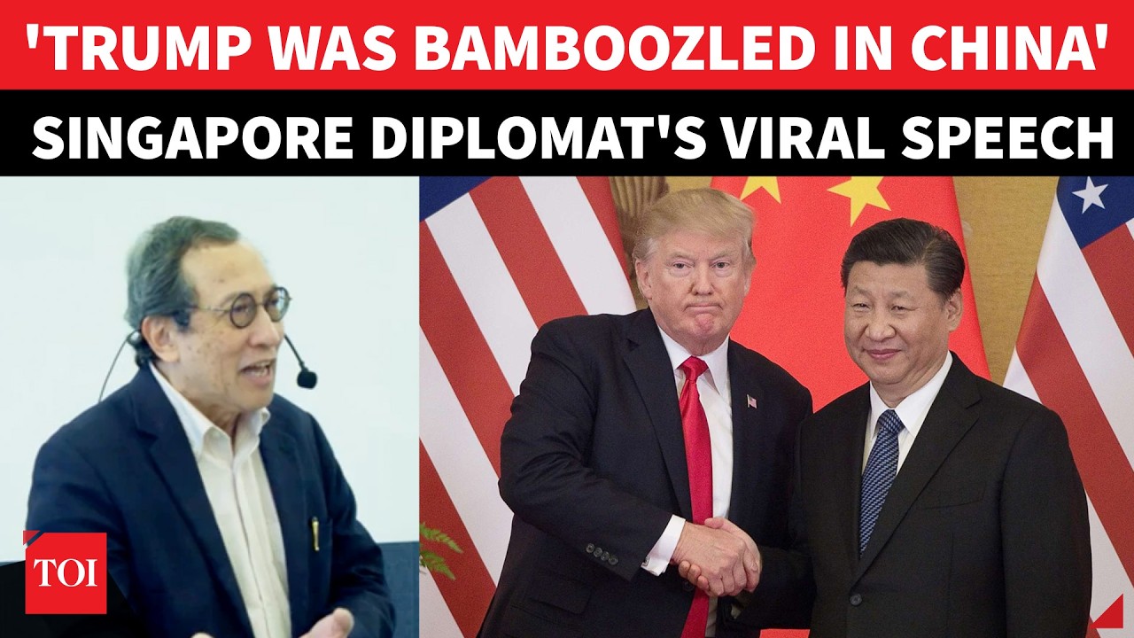 'Enjoy Before They Fall Apart...': Singapore Diplomat's Huge China-U.S. Warning In Fiery Speech
