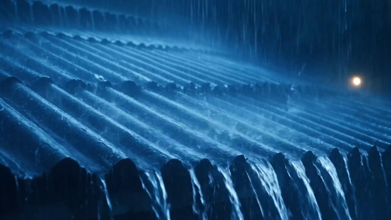 Heavy Thunderstorm Rain on the Roof | Sleep Instantly Tonight