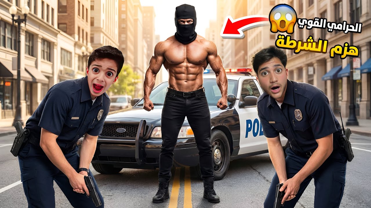 حرامي قوي جداً هزم الشرطة 😨 ويزن وقع بإيده وطلب المساعدة… واللي صار صادم!!