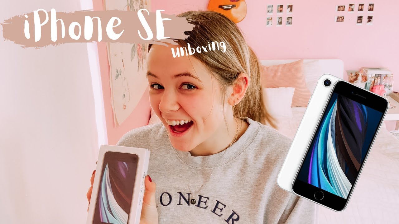 iPhone SE vlog + unboxing !!