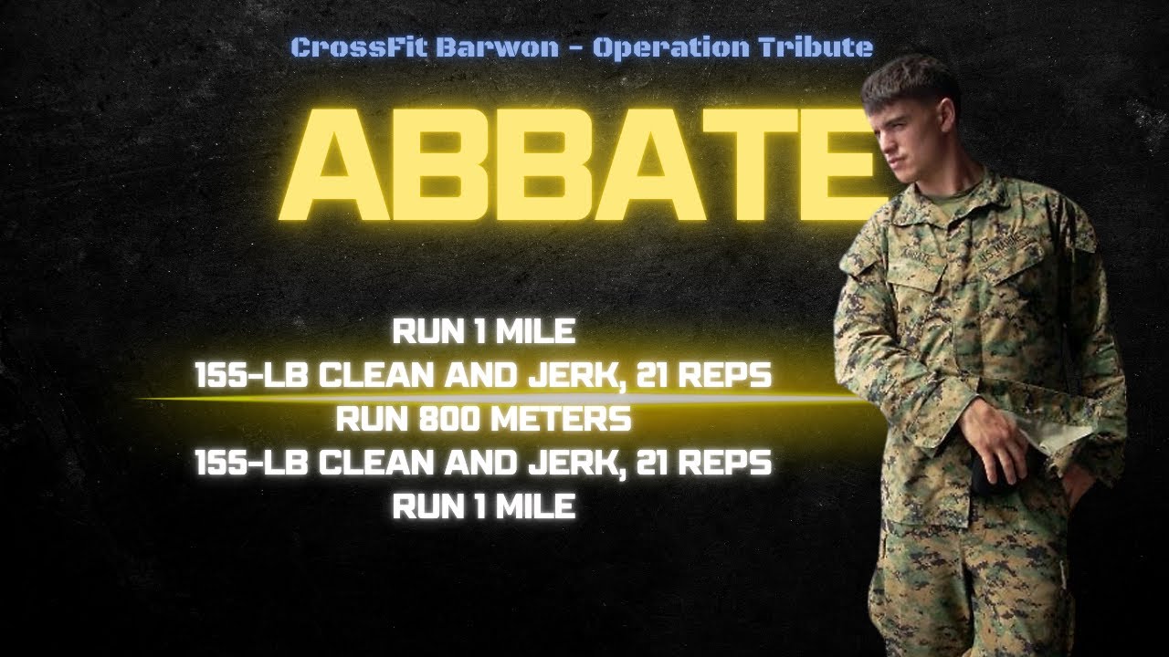 CrossFit Barwon - Abbate Hero WOD - Operation Tribute Day 53