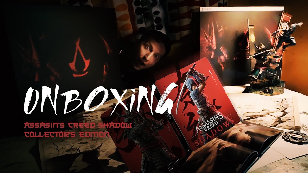 Assassin's creed shadows collectors edition unboxing