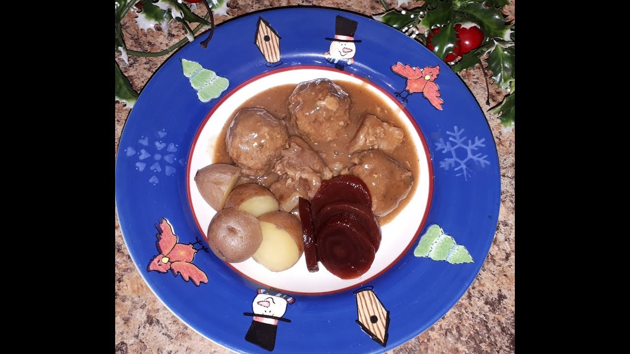 Recette de ragoût de boulettes et pattes de cochon