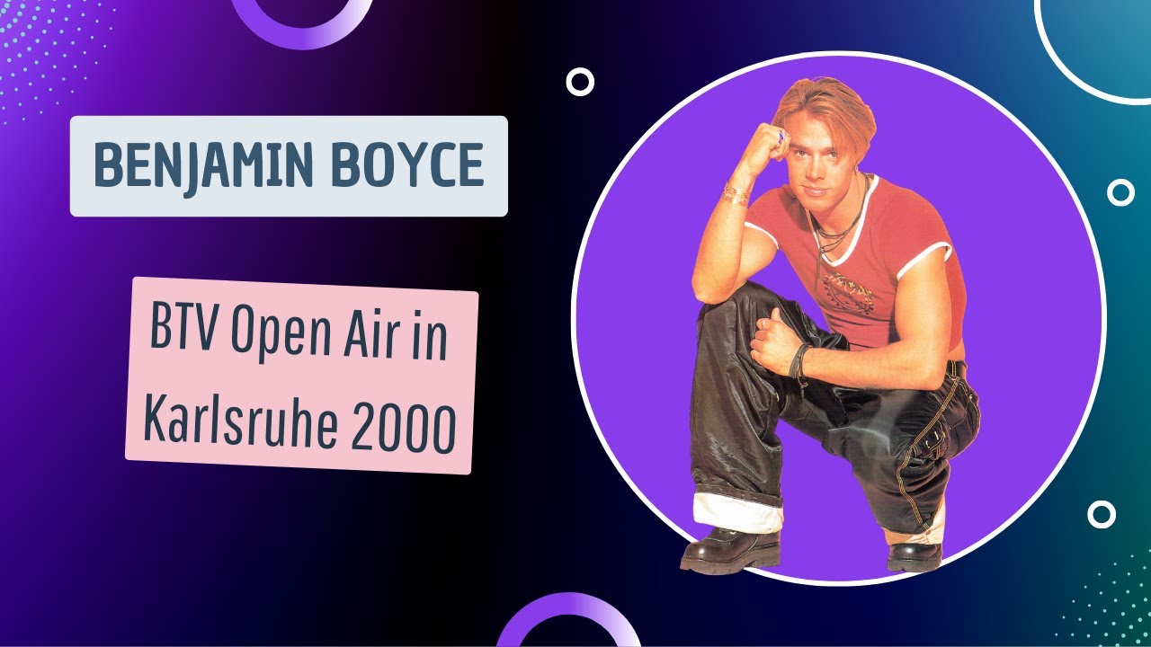 Benjamin Boyce | Change & Lonely | BTV Open Air Karlsruhe (2000)