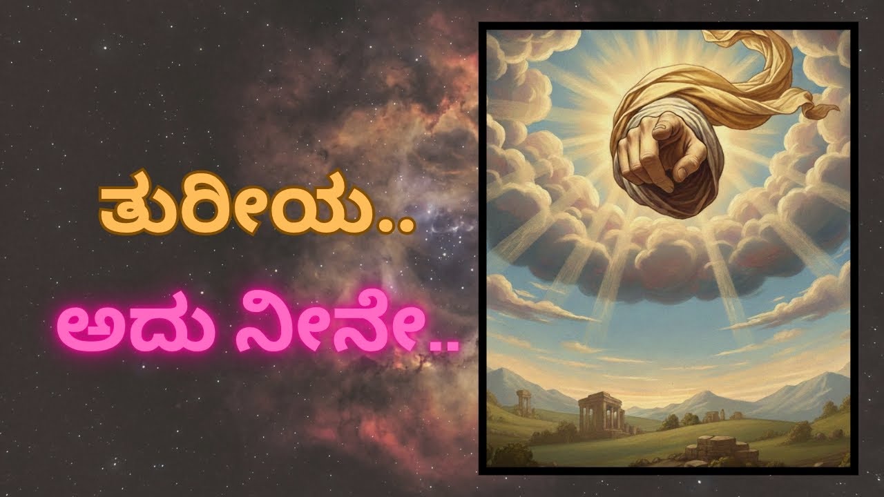 ತುರೀಯ - ಎಚ್ಚರ, ಕನಸು, ನಿದ್ರೆಯನ್ನೂ ಮೀರಿ ಇರುವ ಸತ್ಯ! ಮಂಡೂಕ್ಯ ಉಪನಿಷತ್ತು.