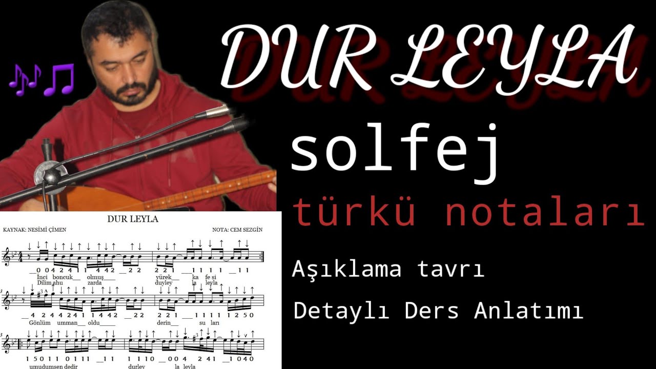 DUR LEYLA #solfej inci boncuk olmuş yürek yarası