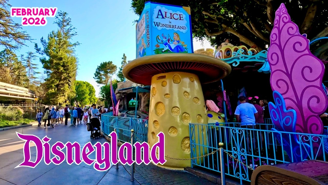 Disneyland February 2026 Full Park Walk | Lightning Lane - Rise of the Resistance & More!