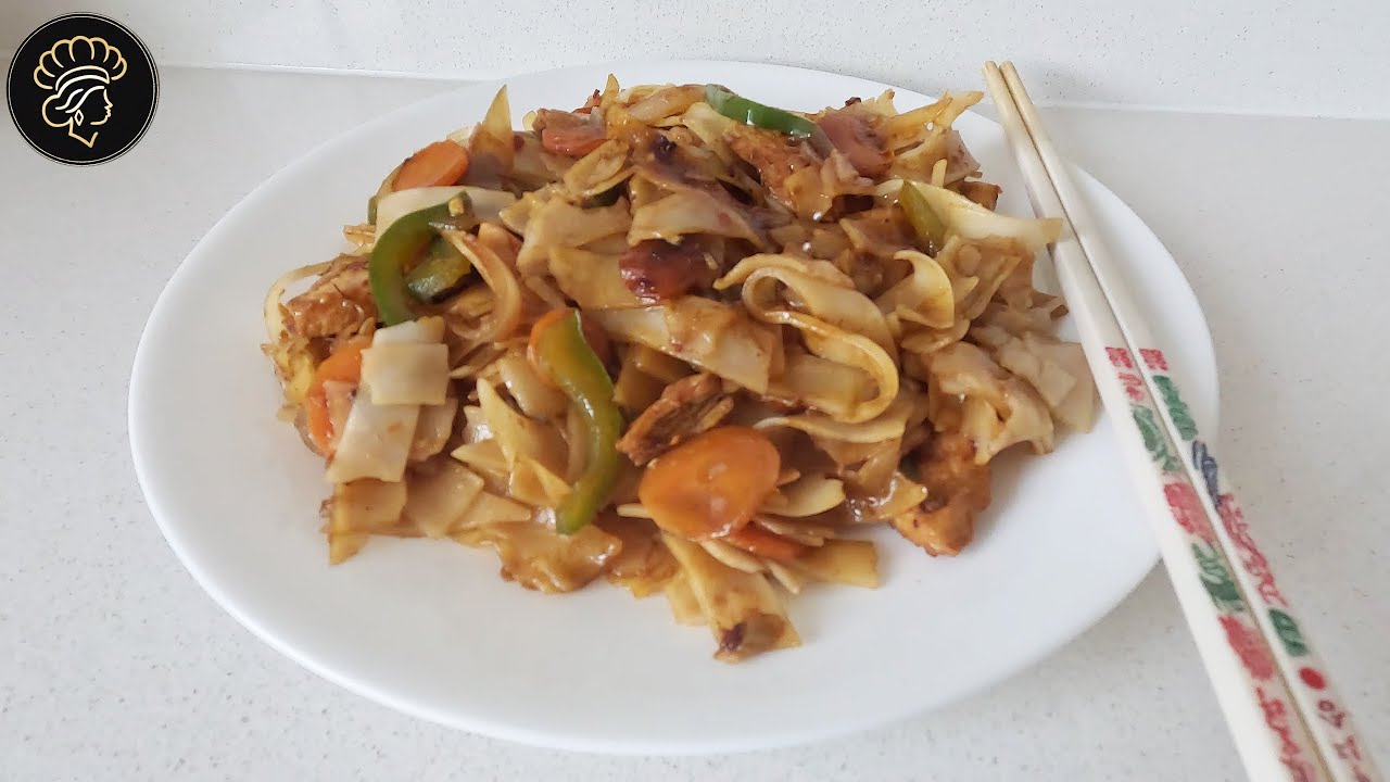 Ginger Chicken Stir-fry with Noodles