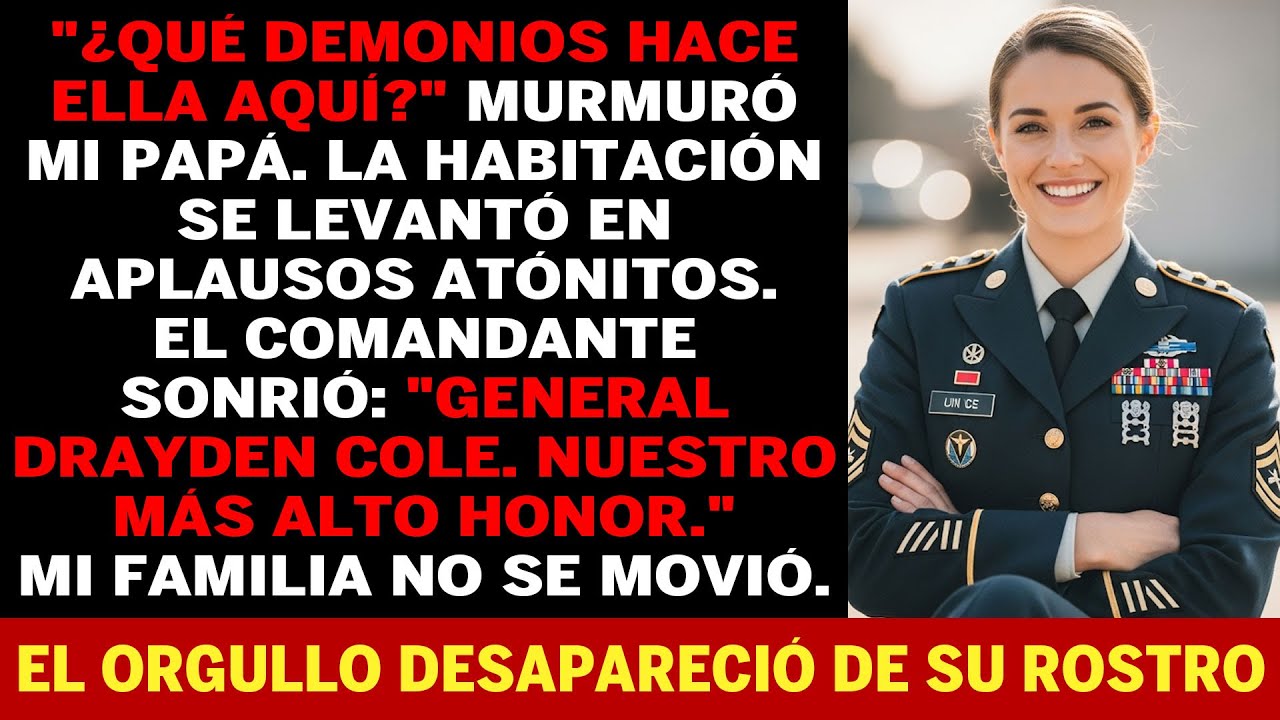 En La Ceremonia De Mi Papá, No Estaba En La Lista—Entonces El Comandante Dijo ‘Bienvenido, General’