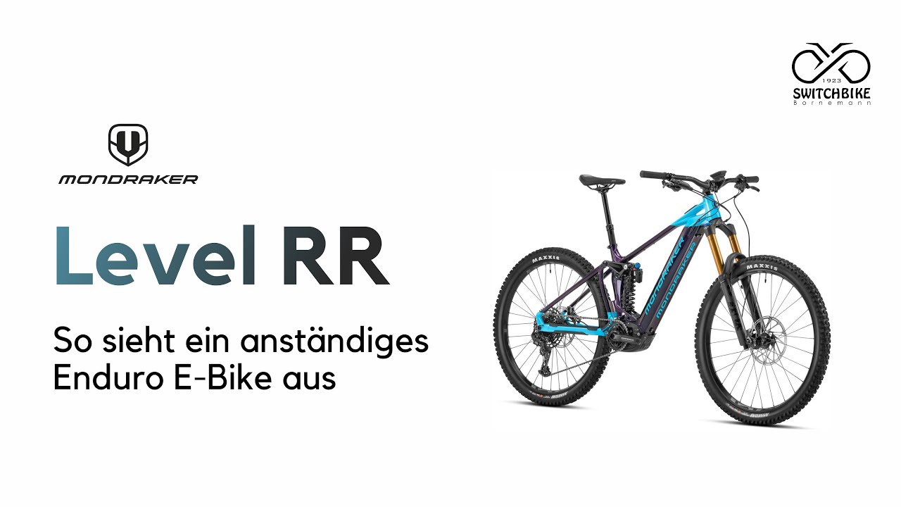 So sieht ein anständiges Enduro E-Bike aus! 😍 Mondraker Level RR 2023 | Bosch Smart System 750Wh