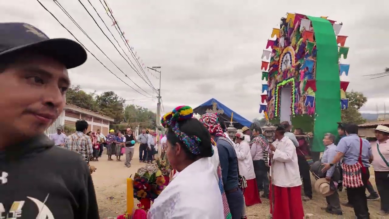 Despedida de San Sebastián en su cofradía saliente. 